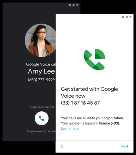 Google Voice: System för företagstelefoni och abonnemang.
